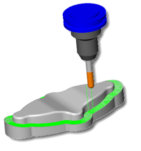 CAD CAM Surface Based Parallel To Surface