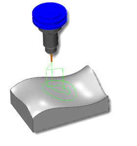 CAD CAM Surface Based Project Curves